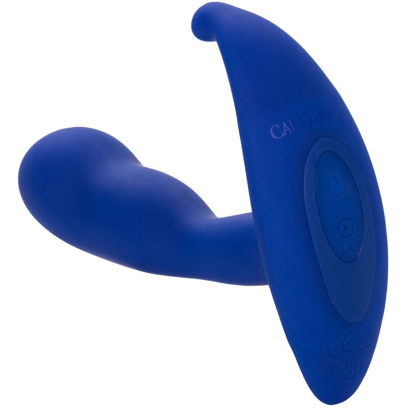 CALEXOTICS - ADMIRAL STIMULATEUR & VIBRATEUR ANAL COURBÉ BLEU CALEXOTICS