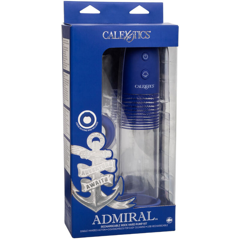 CALEXOTICS - ADMIRAL KIT POMPE DE MONTAGE RECHARGEABLE CALEXOTICS