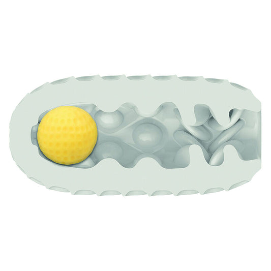 CALEXOTICS - BOUNDLESS SQUISHY RÉVERSIBLE BALL STROKE GRIS CALEXOTICS
