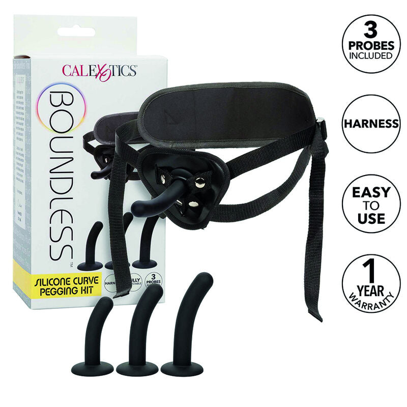 CALEXOTICS - BOUNDLESS KIT DE CHEVILLEMENT DE COURBE EN SILICONE CALEXOTICS