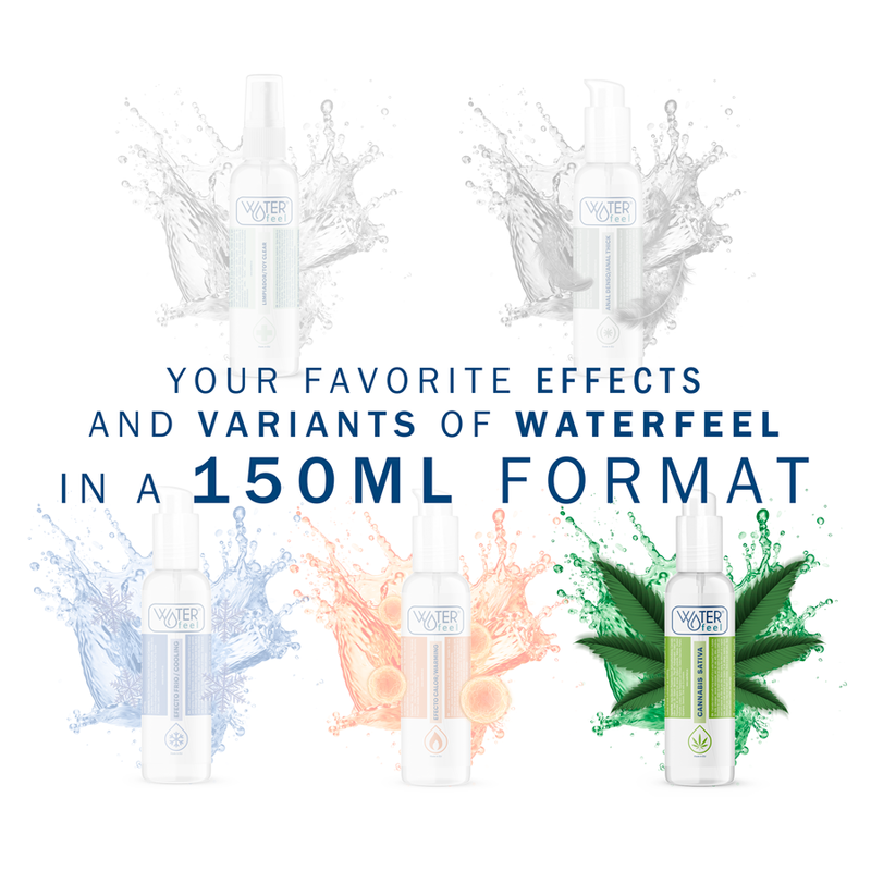 WATERFEEL - LUBRIFIANT AU CANNABIS 150 ML WATERFEEL