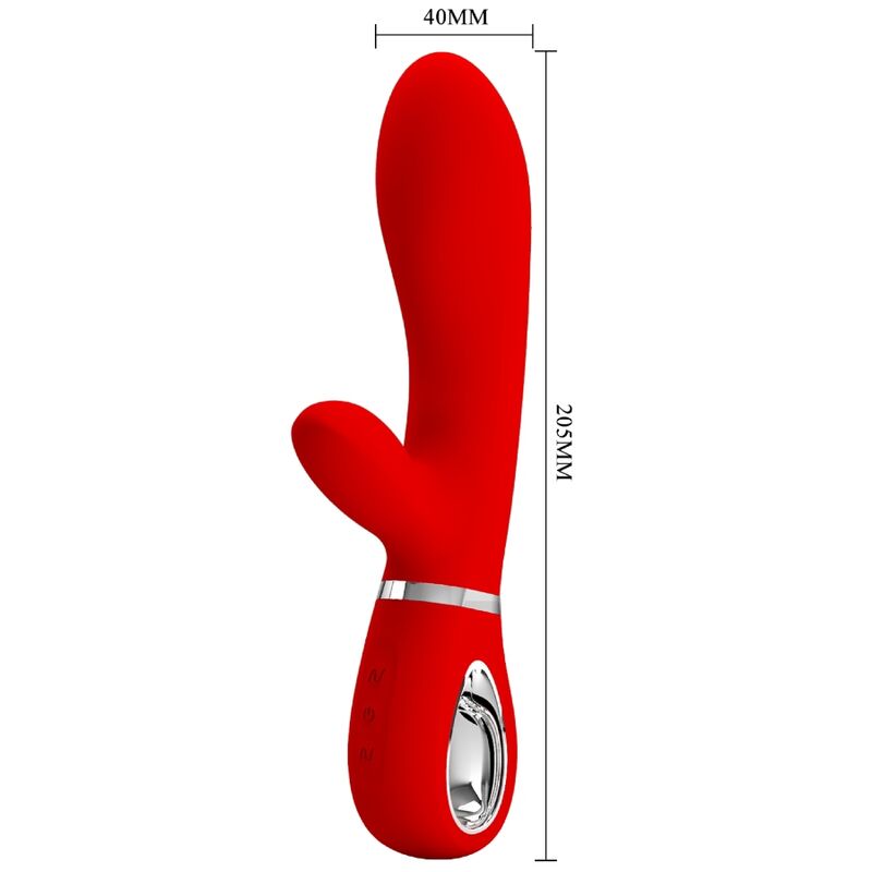 PRETTY LOVE - VIBRATEUR MULTIFONCTION G-SPOT THOMAS ROUGE PRETTY LOVE FLIRTATION