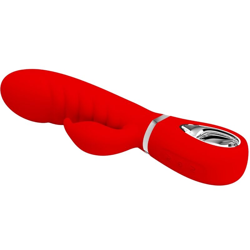 PRETTY LOVE - VIBRATEUR MULTIFONCTION G-SPOT PRESCOTT ROUGE PRETTY LOVE FLIRTATION