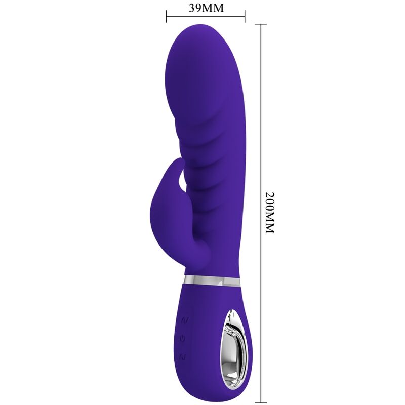 PRETTY LOVE - VIBRATEUR MULTIFONCTION G-SPOT PRESCOTT VIOLET PRETTY LOVE FLIRTATION