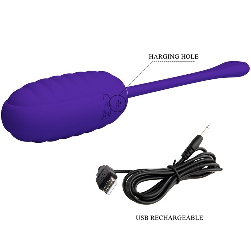 PRETTY LOVE - OEUF VIBRANT RECHARGEABLE KIRK VIOLET PRETTY LOVE SMART