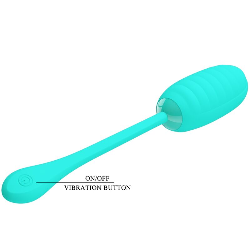 PRETTY LOVE - OEUF VIBRANT RECHARGEABLE KIRK AQUA VERT PRETTY LOVE SMART