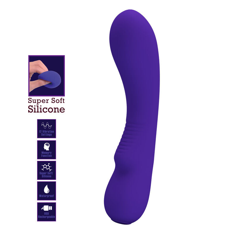 PRETTY LOVE - VIBRATEUR RECHARGEABLE PRESCOTT VIOLET PRETTY LOVE SMART