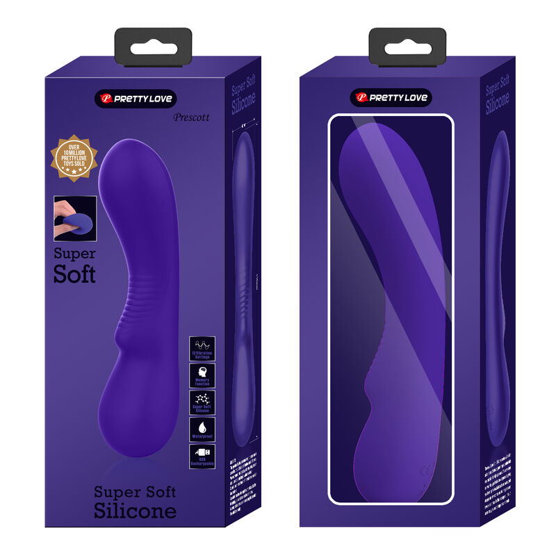 PRETTY LOVE - VIBRATEUR RECHARGEABLE PRESCOTT VIOLET PRETTY LOVE SMART