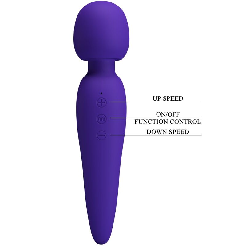 PRETTY LOVE - MASSEUR MEREDITH 12 MODES DE VIBRATION VIOLET PRETTY LOVE SMART