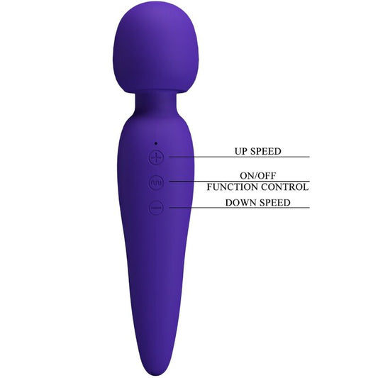 PRETTY LOVE - MASSEUR MEREDITH 12 MODES DE VIBRATION VIOLET PRETTY LOVE SMART