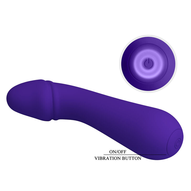 PRETTY LOVE - VIBRATEUR RECHARGEABLE CETUS VIOLET PRETTY LOVE SMART