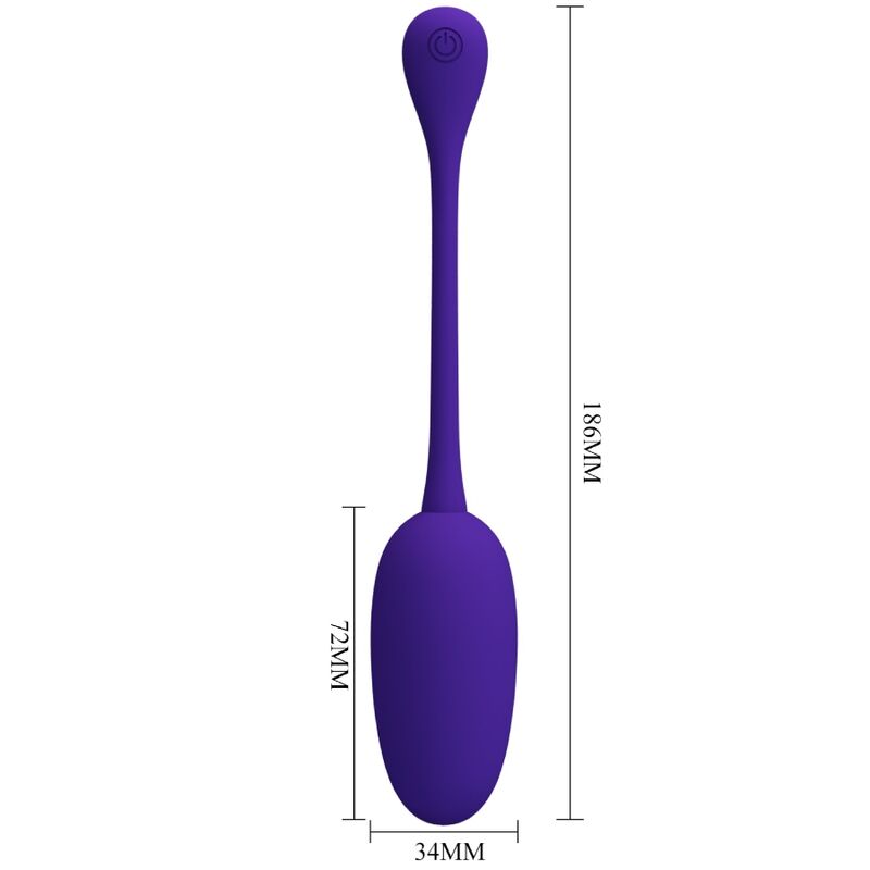 PRETTY LOVE - OEUF VIBRANT RECHARGEABLE KNUCKER VIOLET PRETTY LOVE FLIRTATION