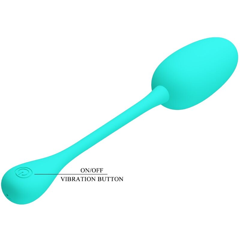 PRETTY LOVE - OEUF VIBRANT RECHARGEABLE KNUCKER VERT DEAU PRETTY LOVE FLIRTATION