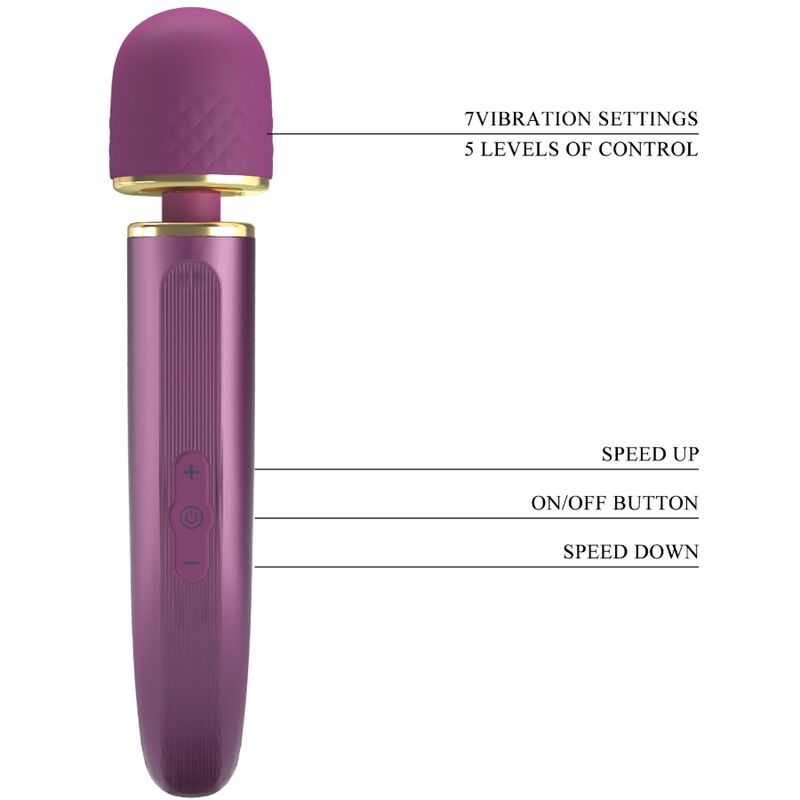 PRETTY LOVE - MASSEUR 7 MODES DE VIBRATION VIOLET PRETTY LOVE SMART