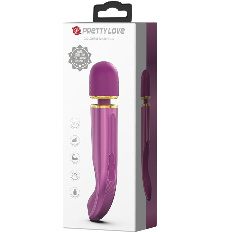 PRETTY LOVE - MASSEUR 7 MODES DE VIBRATION VIOLET PRETTY LOVE SMART