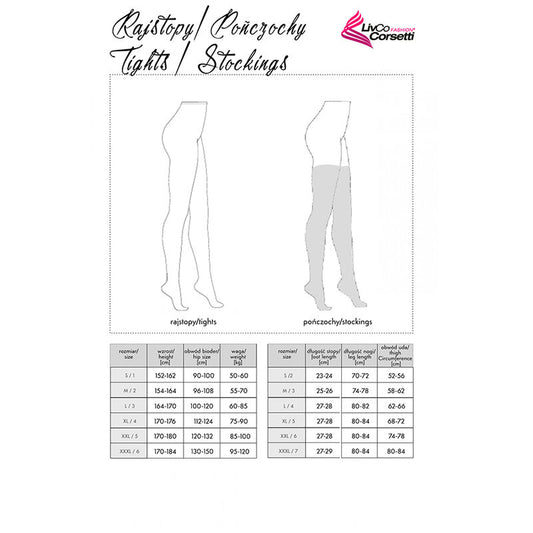 LIVCO CORSETTI FASHION - BAS GRARDDIS LC XG042 NOIR TAILLE UNIQUE LIVCO CORSETTI STOCKINGS
