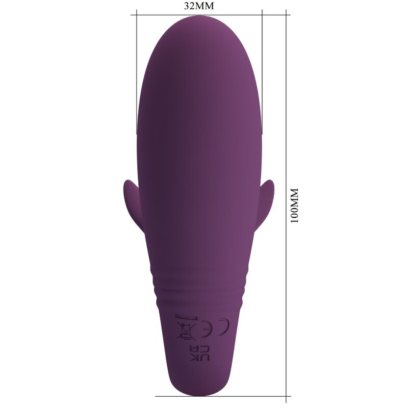 PRETTY LOVE - TÉLÉCOMMANDE JAYLEEN VIBRATOR APP VIOLET PRETTY LOVE LED