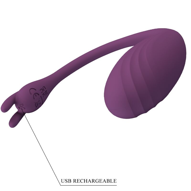 PRETTY LOVE - TÉLÉCOMMANDE CATALINA VIBRATOR APP VIOLET PRETTY LOVE LED