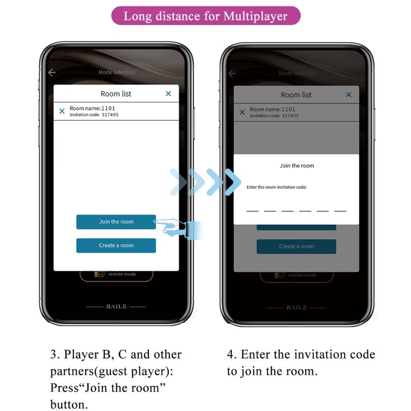 PRETTY LOVE - TÉLÉCOMMANDE CATALINA VIBRATOR APP VIOLET PRETTY LOVE LED