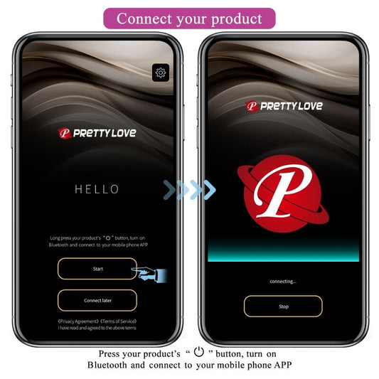 PRETTY LOVE - TÉLÉCOMMANDE CATALINA VIBRATOR APP VIOLET PRETTY LOVE LED