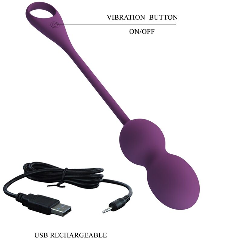 PRETTY LOVE - ELVIRA KEGEL BALLS APP TÉLÉCOMMANDE VIOLET PRETTY LOVE