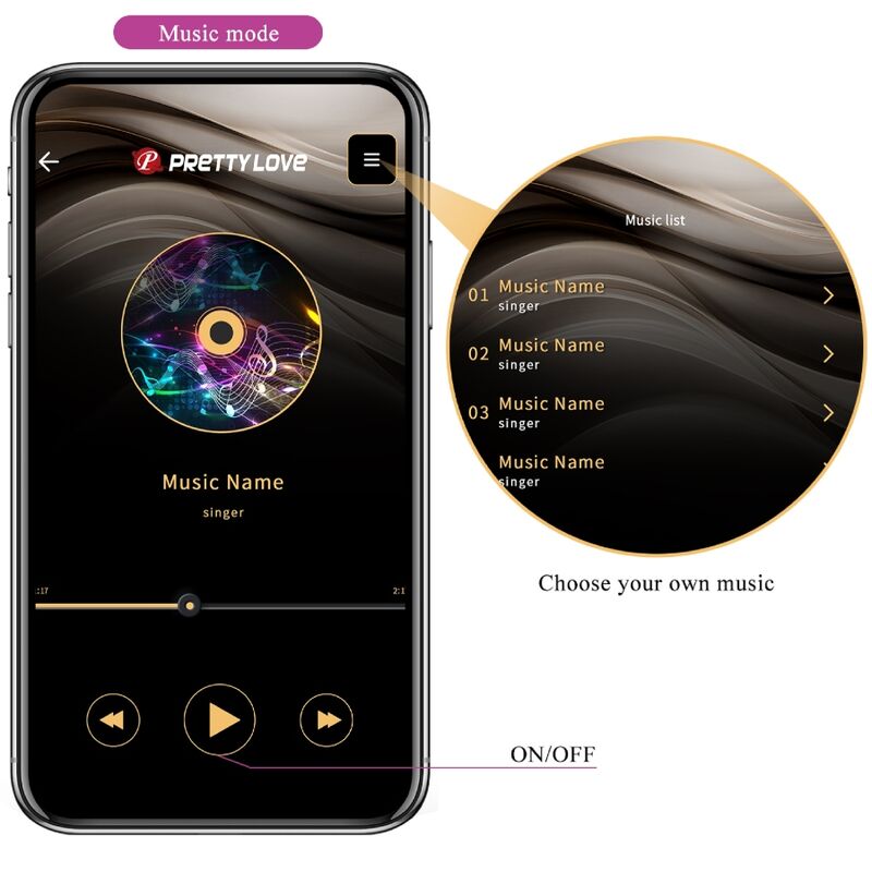 PRETTY LOVE - ELVIRA KEGEL BALLS APP TÉLÉCOMMANDE VIOLET PRETTY LOVE