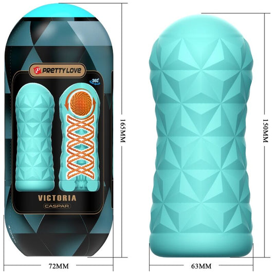 PRETTY LOVE - MASTURBATEUR VICTORIA CASPAR VERT AQUA PRETTY LOVE MALE