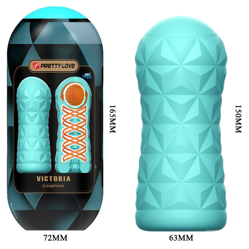 PRETTY LOVE - MASTURBATEUR VICTORIA 15 PIÈCES PRETTY LOVE MALE