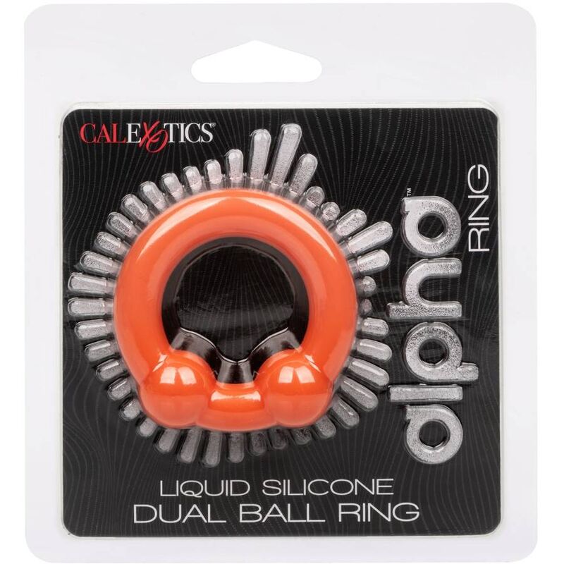 CALEXOTICS - ALPHA BAGUE DOUBLE BILLE ORANGE CALEXOTICS