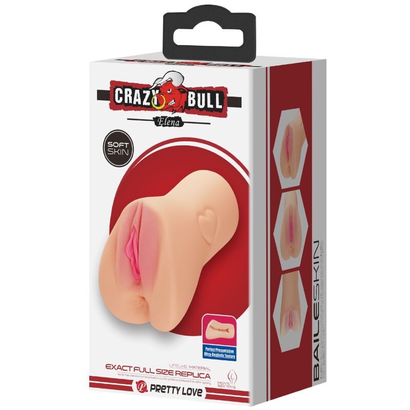 CRAZY BULL - MASTUBADOR EN FORME DE VAGIN ELENA CRAZY BULL