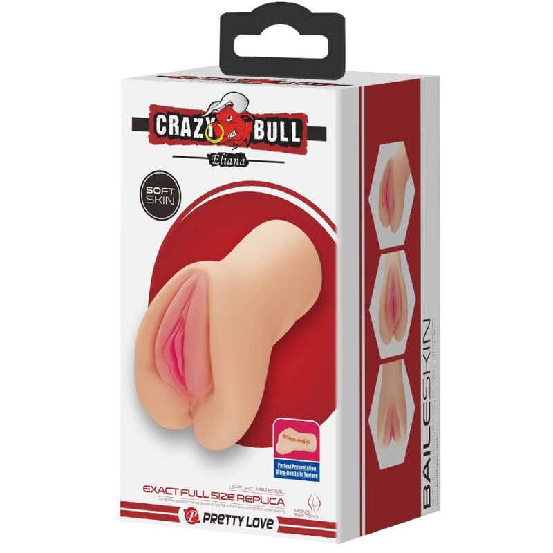 CRAZY BULL - MASTUBADOR EN FORME DE VAGIN ELIANA CRAZY BULL