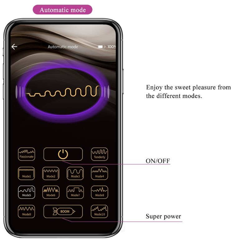 PRETTY LOVE - DOREEN OEUF VIBRANT RECHARGEABLE VIOLET PRETTY LOVE SMART