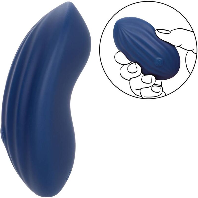CALEXOTICS - CASHMERE VELOURS CURVE BLEU CALEXOTICS