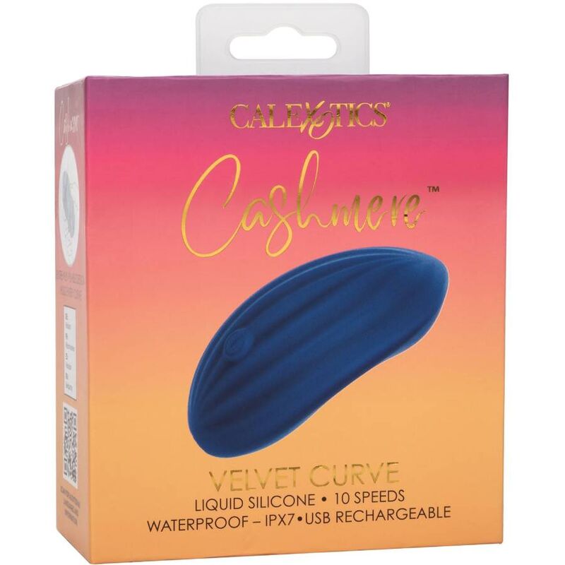 CALEXOTICS - CASHMERE VELOURS CURVE BLEU CALEXOTICS