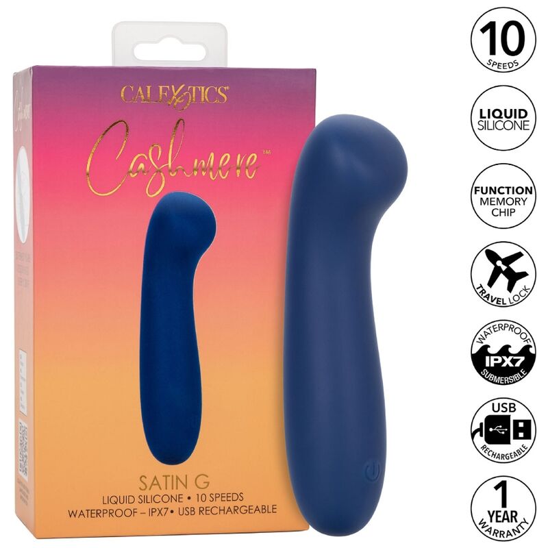 CALEXOTICS - CASHMERE SATIN G BLEU CALEXOTICS