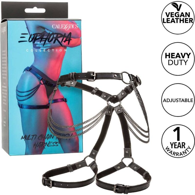 CALEXOTICS - EUPHORIA HARNAIS DE CUISSES MULTI CHAÎNES CALEXOTICS