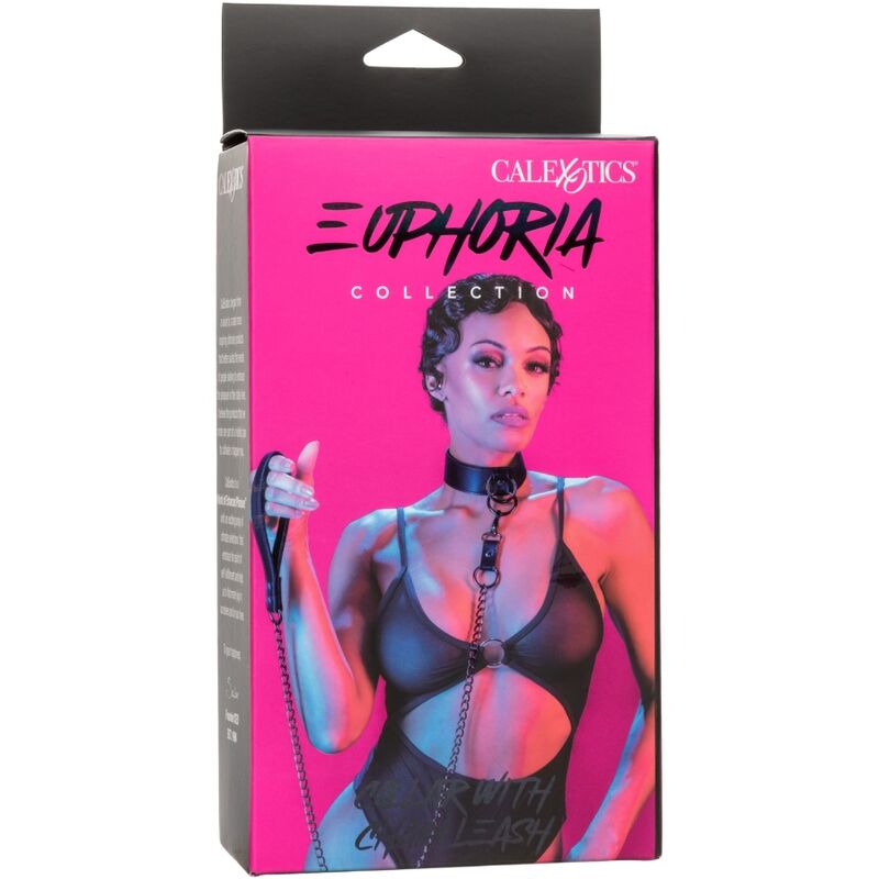 CALEXOTICS - EUPHORIA COLLIER AVEC LAISSE CHAÎNE CALEXOTICS