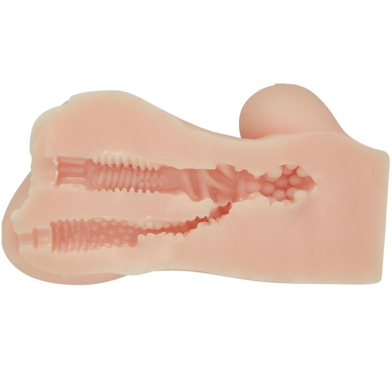 CRAZY BULL - VIBRATEUR VAGIN ET ANUS RÉALISTE HANNAH CRAZY BULL