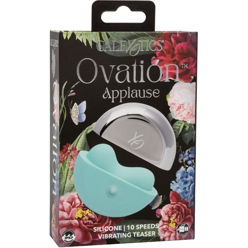 CALEXOTICS - OVATION STIMULATEUR DAPLAUSES VERT AQUA CALEXOTICS