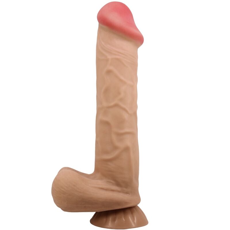 PRETTY LOVE - SÉRIE SLIDING SKIN GODE RÉALISTE AVEC VENTOUSE SLIDING SKIN FLESH 26 CM PRETTY LOVE HIGH GRADE