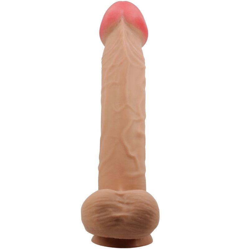 PRETTY LOVE - SÉRIE SLIDING SKIN GODE RÉALISTE AVEC VENTOUSE SLIDING SKIN FLESH 26 CM PRETTY LOVE HIGH GRADE