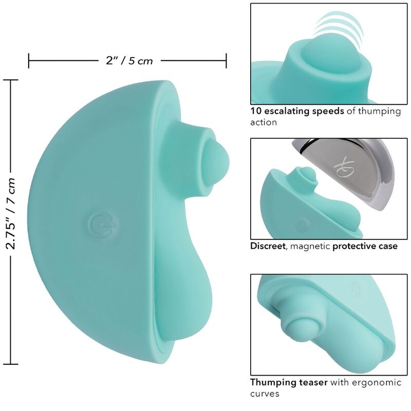 CALEXOTICS - OVATION STIMULATEUR ACCLAIM AQUA GREEN CALEXOTICS