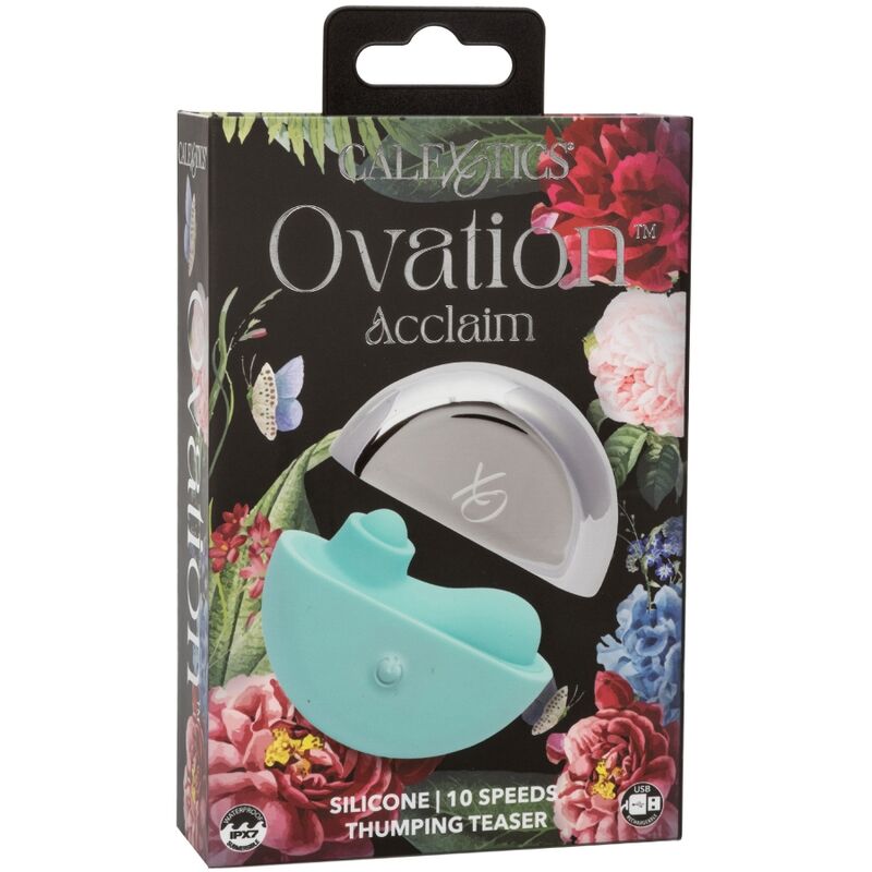 CALEXOTICS - OVATION STIMULATEUR ACCLAIM AQUA GREEN CALEXOTICS
