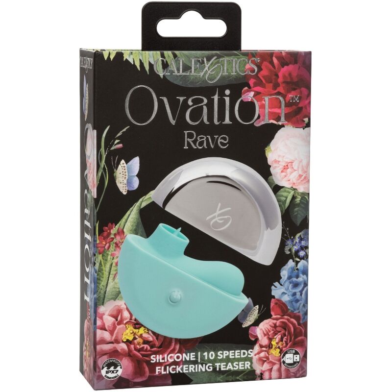 CALEXOTICS - OVATION STIMULATEUR RAVE VERT AQUA CALEXOTICS