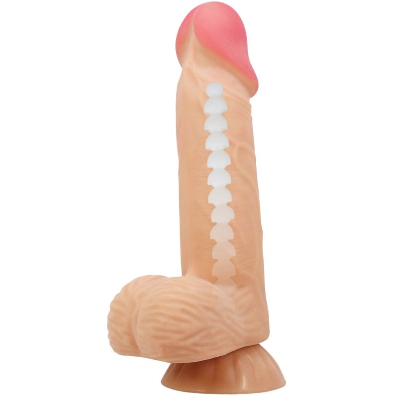 PRETTY LOVE - SÉRIE SLIDING SKIN GODE RÉALISTE AVEC VENTOUSE SLIDING SKIN 20,6 CM PRETTY LOVE HIGH GRADE