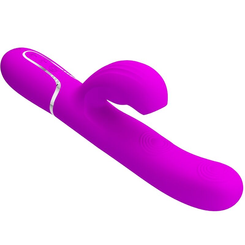 PRETTY LOVE - VIBRATEUR POINT G MULTIFONCTION 3 EN 1 PERLITA VIOLET PRETTY LOVE FLIRTATION