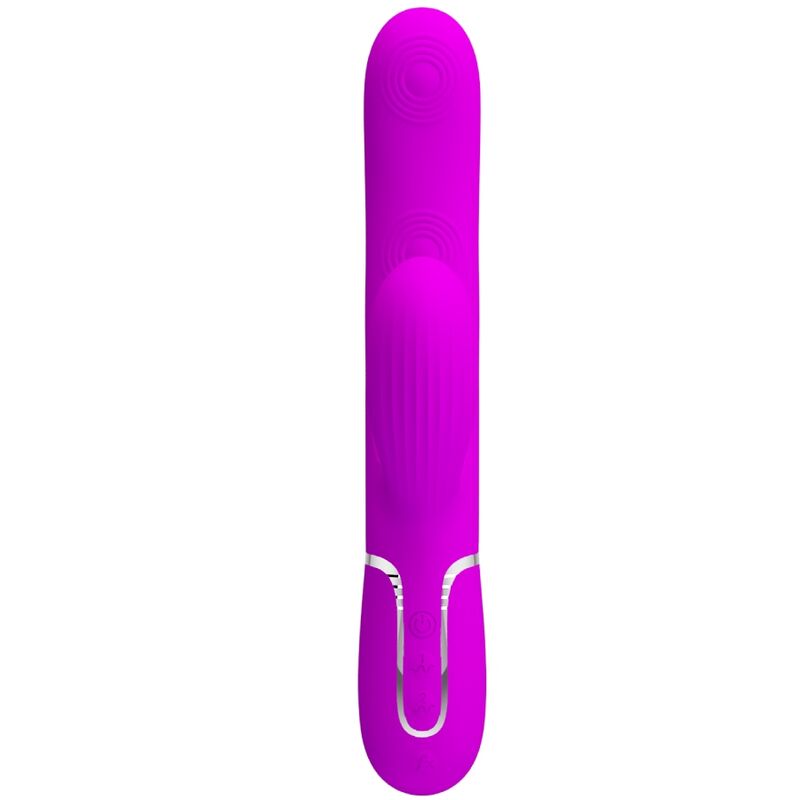 PRETTY LOVE - VIBRATEUR POINT G MULTIFONCTION 3 EN 1 PERLITA VIOLET PRETTY LOVE FLIRTATION