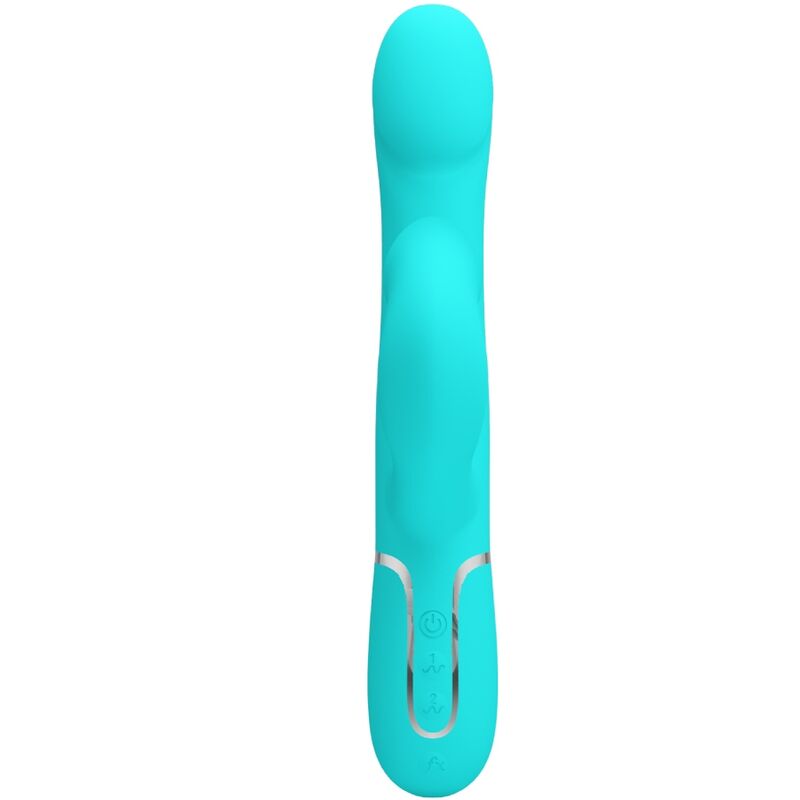 PRETTY LOVE - PERLES VIBRATEUR LAPIN VERT AQUA PRETTY LOVE FLIRTATION