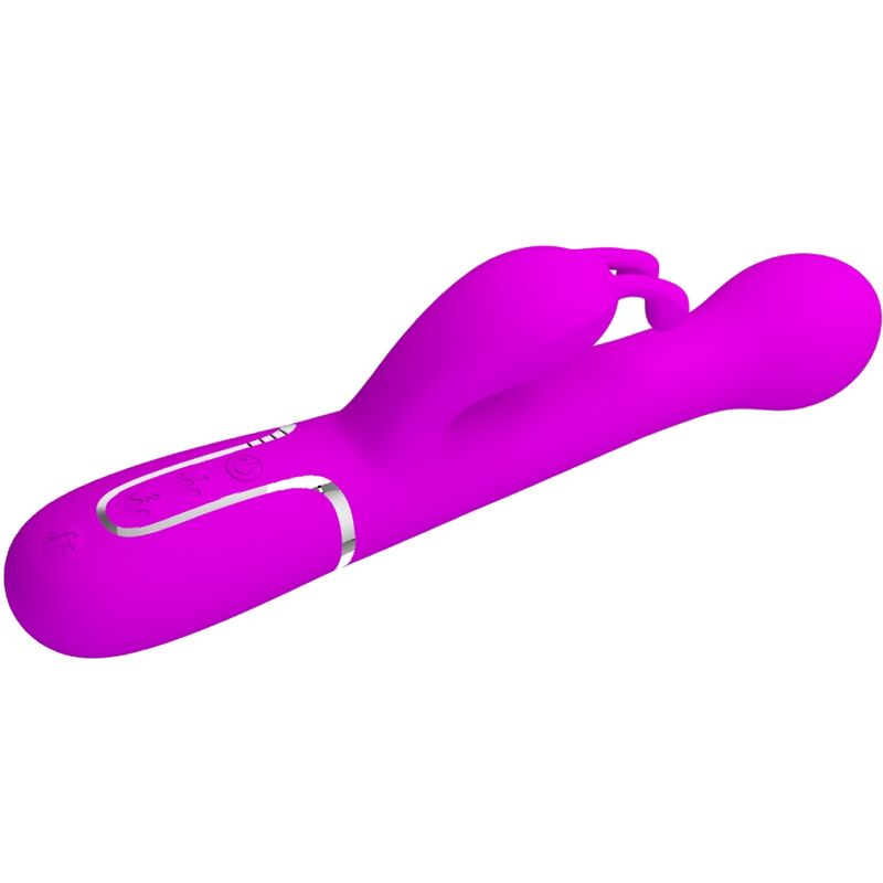 PRETTY LOVE - VIBRATEUR DEJON RABBIT 3 EN 1 MULTIFONCTION VIOLET PRETTY LOVE FLIRTATION