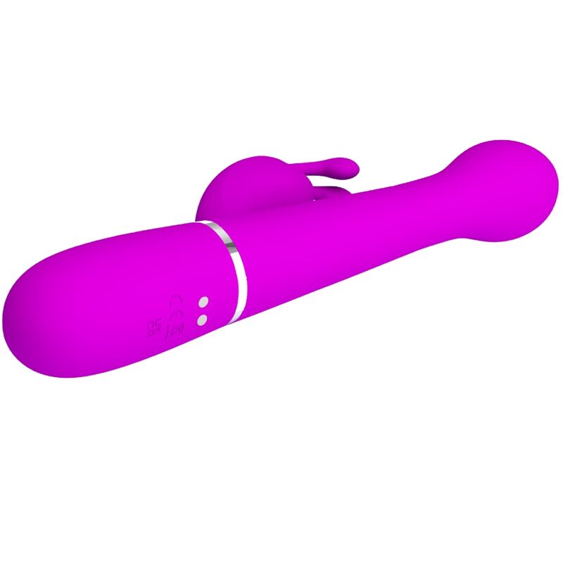 PRETTY LOVE - VIBRATEUR DEJON RABBIT 3 EN 1 MULTIFONCTION VIOLET PRETTY LOVE FLIRTATION